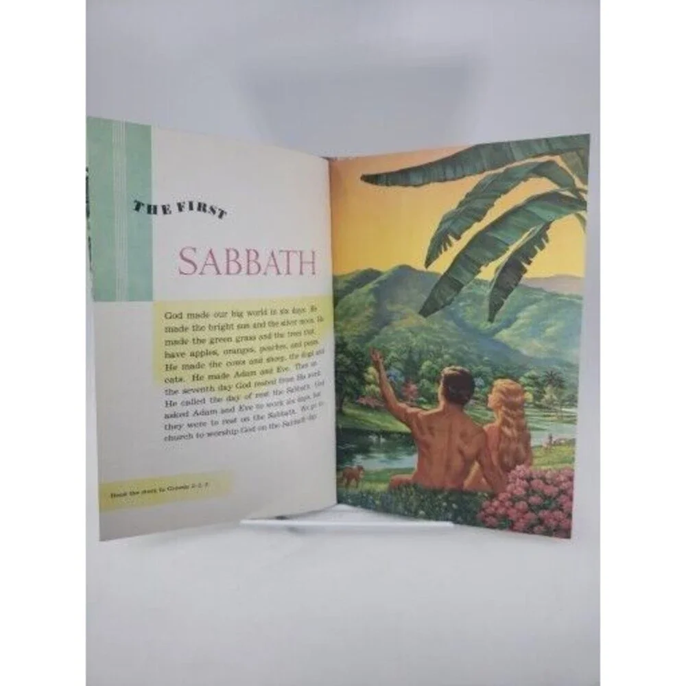 Bible Firsts by Charles Paddock Vintage 1963 Collectible Hardcover Nice Children